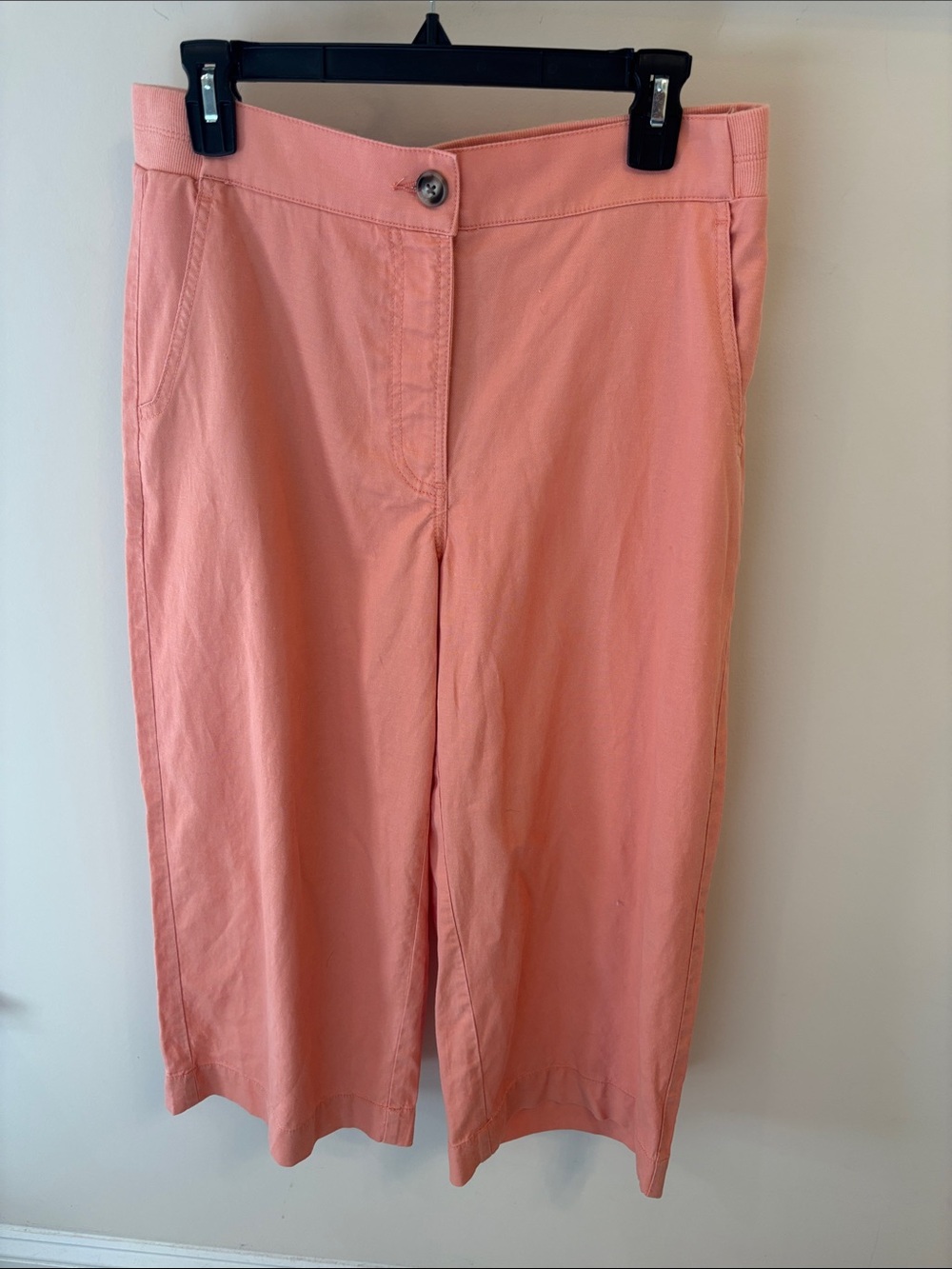 Chico's NWT Coral Wide-Leg Crop Pants